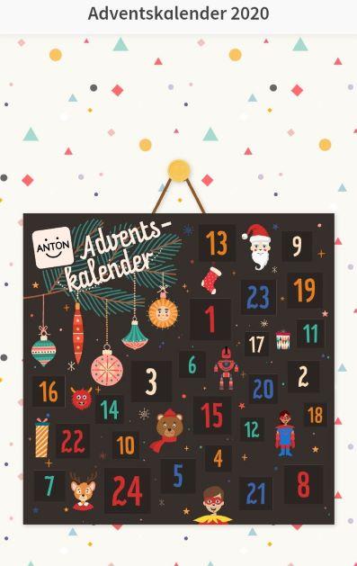 ANTON Adventkalender mini