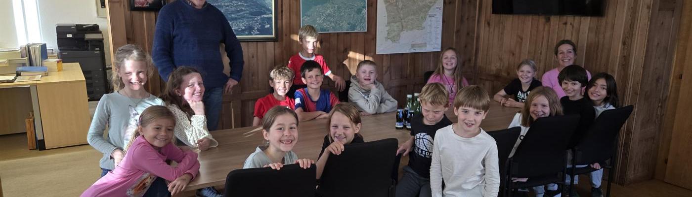 Besuch beim Bürgermeister